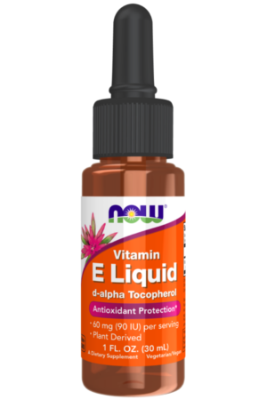 Now Natural Vitamin E Liquid 30ml